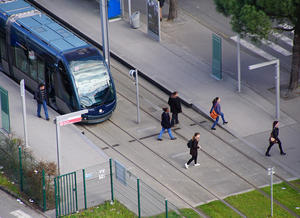 tramway Peixotto  © université de Bordeaux