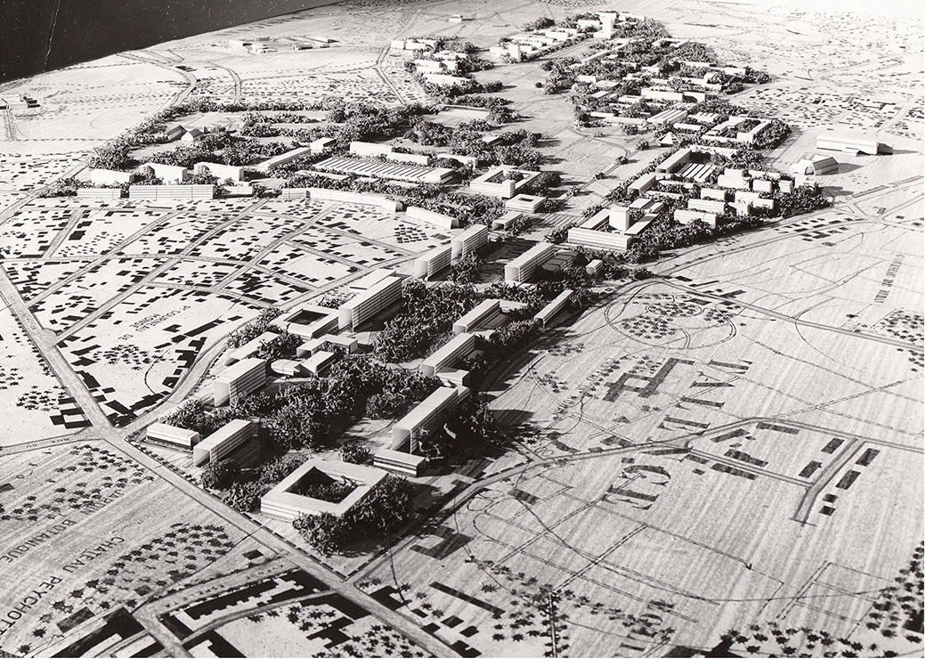 campus Peixotto dans les années 60. Archives du rectorat © Jean Biaugeaud, Arcueil